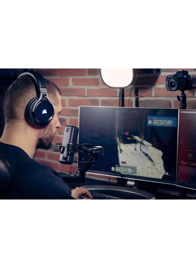 elgato Shock Mount - Maximum isolation from vibration noise, steel chassis with reinforced elastic suspension, custom built for Elgato Wave:1/3 - Image 3