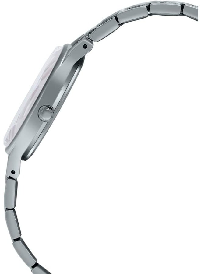 CASIO ساعة كاسيو أنالوج بقرص أسود للنساء - SHE-4062D-8AUDF، أسود، سوار - Image 2