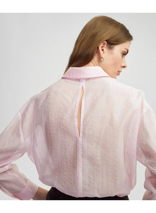 Ipekyol  Regular Fit Drop Shoulder Shirt for Women | Best Price UAE