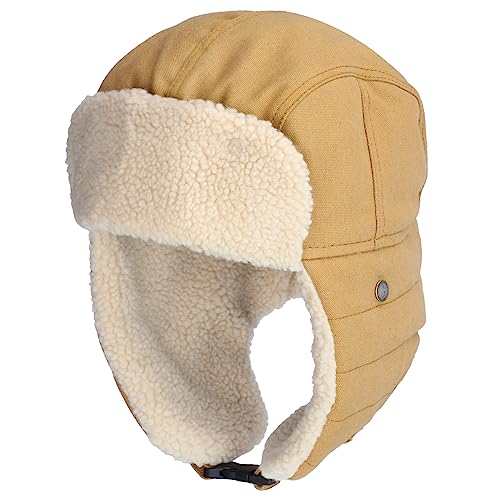 Yewong Aviator Costume Accessory Set Fur Ear Flaps Trooper Trapper Pilot Cap Aviator Goggles Scarf Gloves for Men Women Air Force Fighter Cosplay - Image 2