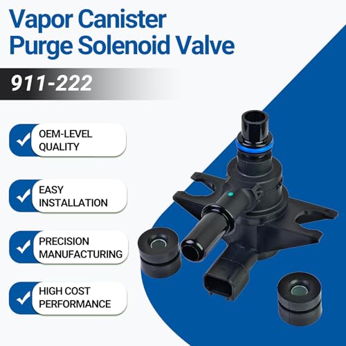 TVM TRAVERMAN Evaporative Vapor Canister Purge Solenoid Valve 911-222 Compatible with FORD Edge Escape Explorer Flex F-150 F-250 F-350 F-450 F-550 Mustang Replace AU5Z9C915A AU5Z9C915B AU5A-9G866-AB - Image 2