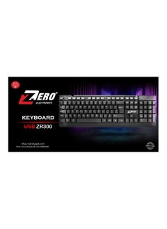 Zero USB Keyboard - Model ZR-300 Black
