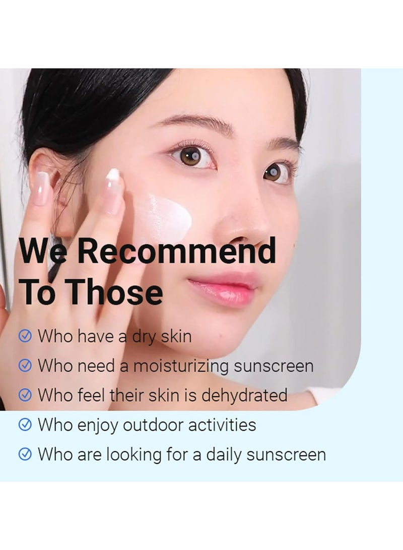 ISNTREE Hyaluronic Acid Watery Sun Gel SPF 50+ PA++++ 50ml | Korean Hydrating Sunscreen with 8 Types of Hyaluronic Acid | Lightweight Moisturizing UV Protection for Sensitive Skin | Non-Greasy Daily Sun Care - Image 2