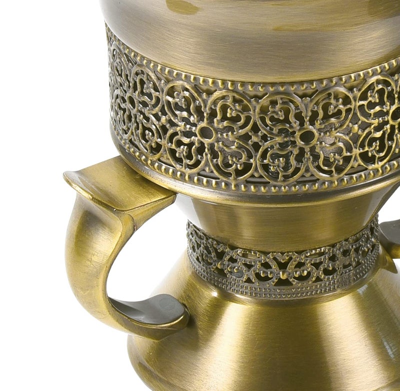 HOCUROAY Frankincense Resin Incense Burner, Incense Censer, Bakhoor Burner, Charcoal Incense Burner, Incense Burner with Handle Tongs for Yoga, Spa Aromatherapy - Image 5