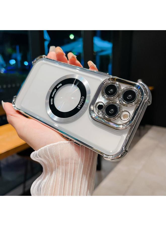 اس-توب جراب لهاتف iPhone 11 6D Electroplating Armor Magsafe - Image 2