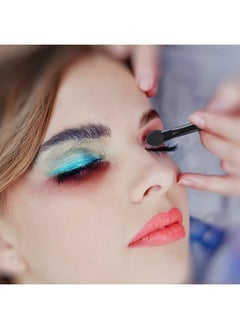 Eyeshadow Applicators,Double Sided Eye Shadow Sponge Brush Angled Eyebrow Brush,Makeup Brushes Lip Brushes Makeup Tool,20Pcs