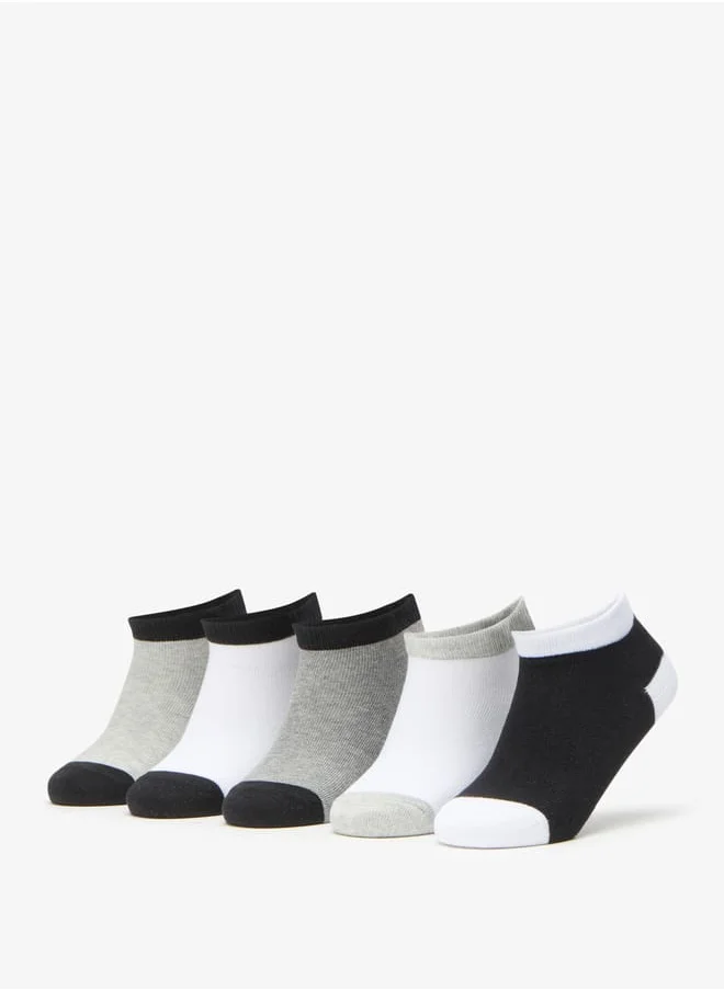 جونيورز Boys Colourblock Ankle Length Socks