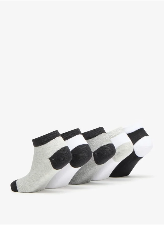 جونيورز Boys Colourblock Ankle Length Socks