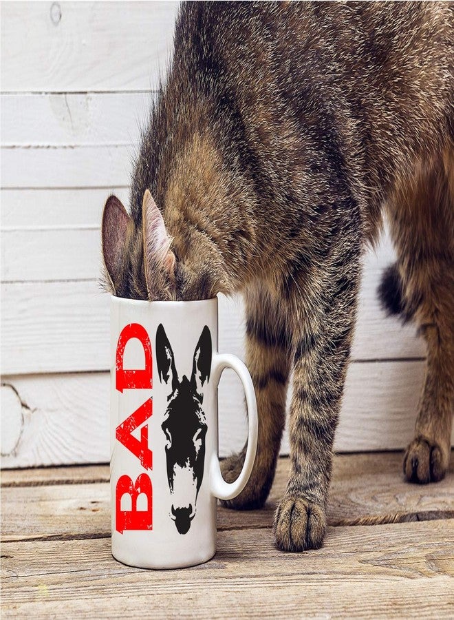 Crazy Bros Tees Bad Ass - 11oz White Ceramic Coffee Mug - Funny Sarcastic Mugs - Badass Donkey Office Tea Mug - Cute Gag Gifts for Family, Friends, Bosses, Ceo and Employees - Image 4