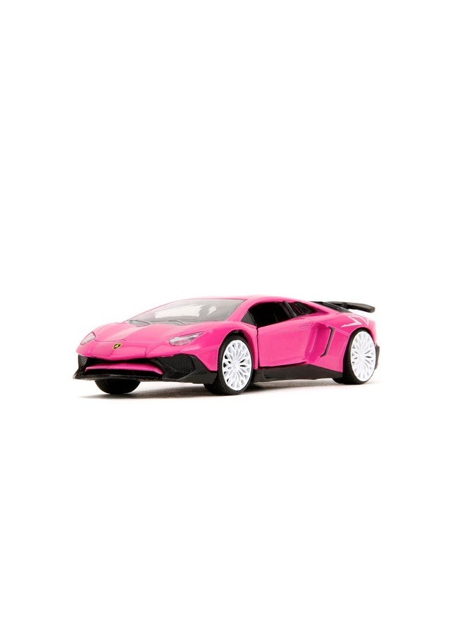 Jada Toys Pink Slips 1:32 Lamborghini Aventador Die-Cast Car, Toys for Kids and Adults - Image 4