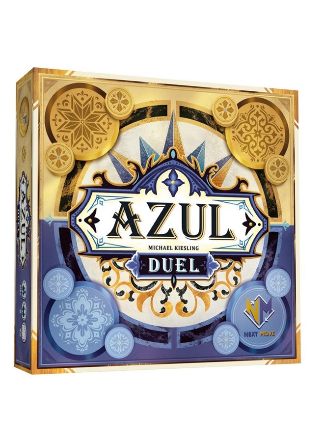 Azul Duel Board Game - Competitive Head-to-Head Tile-Placement Strategy Game, Stunning Mosaic Art and Quick Gameplay for Kids & Adults, Ages 8+, 2 Players, 30-45 Minute Playtime, Made by Plan B Games - Image 1