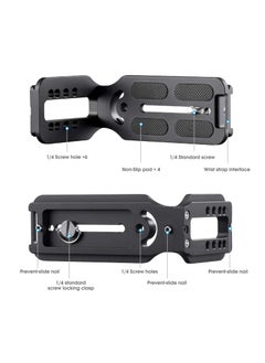 Y&D DSLR Camera L-type Quick Release Plate Vertical Horizontal Switching Tripod Board Stabilizer Monopod  - Image 4