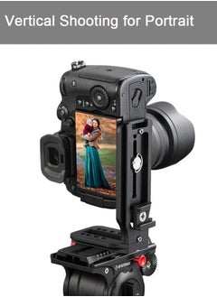 Y&D DSLR Camera L-type Quick Release Plate Vertical Horizontal Switching Tripod Board Stabilizer Monopod  - Image 3