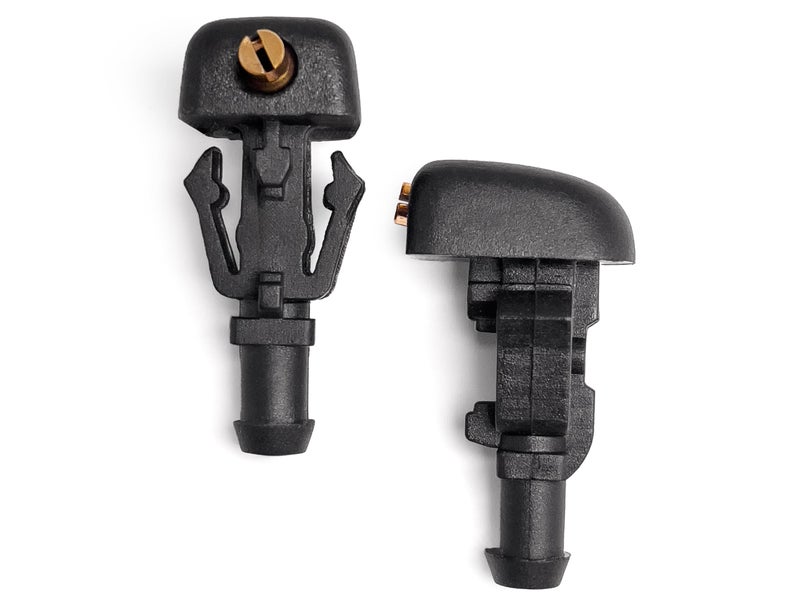 ClickFit Windshield Washer Spray Nozzles replacement for Ford F150 E150E450 Crown Victoria Taurus Flex Expedition Econoline Mercury vehicles Wiper washer jets OE 3W7Z17603AA accessories