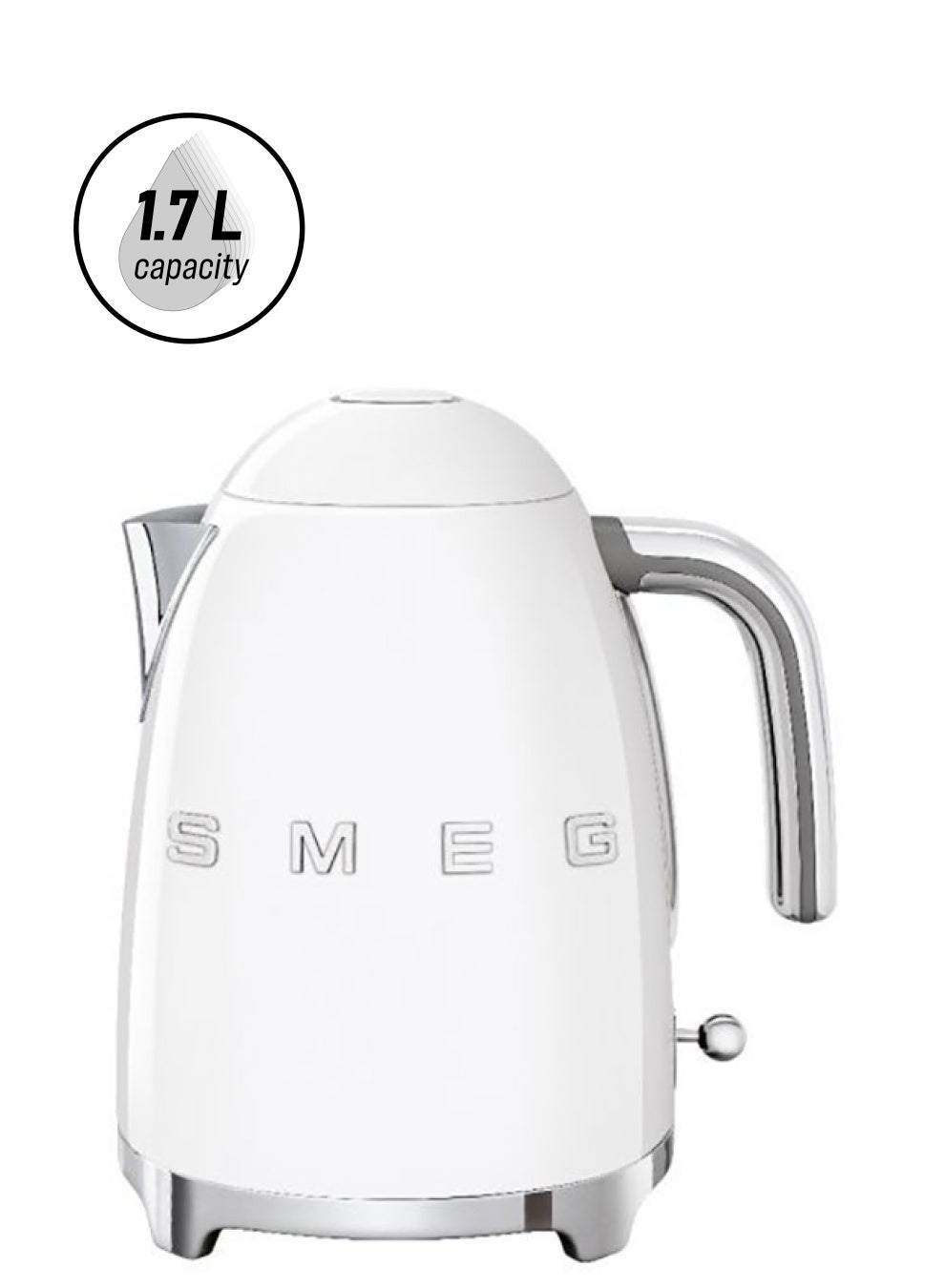 50's Retro Style Kettle 1.7 L 2400.0 W KLF03WHUK/AU white