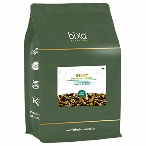 bixa BOTANICAL GILOY GUDUCHITINOSPORA CORDIFOLIA Dry Extract 25 Bitterness by GRAVIMETRY 1KG Pack of 1 - Image 2