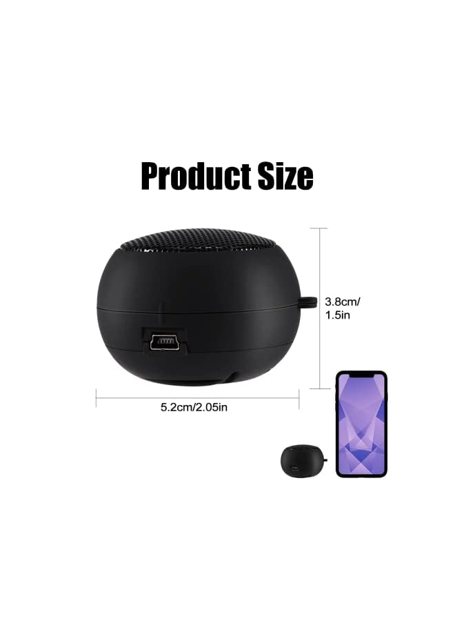 KASTWAVE Mini Speaker Portable Speaker Built In 3.5Mm Aux Audio Jack Plug Hd Stereo Sound Rechargeable Outdoor Speaker For Ipad Smart Phone Computer - Image 2