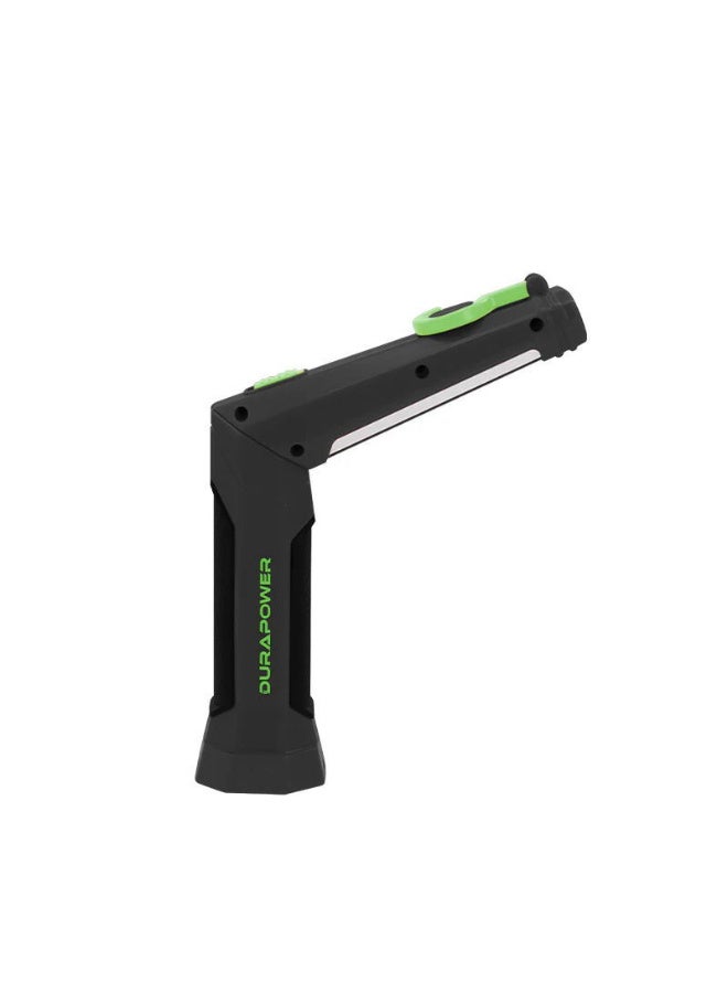 Durapower LED Automotive Repair Light Outdoor Emergency Car Repair Light, 300LM COB & 100LM Top LED, 1.5h/3h Runtime, 90° Adjustable, Rechargeable with Strong Magnet & Hook, 3.7V1500mAh, USB Charger - Image 3