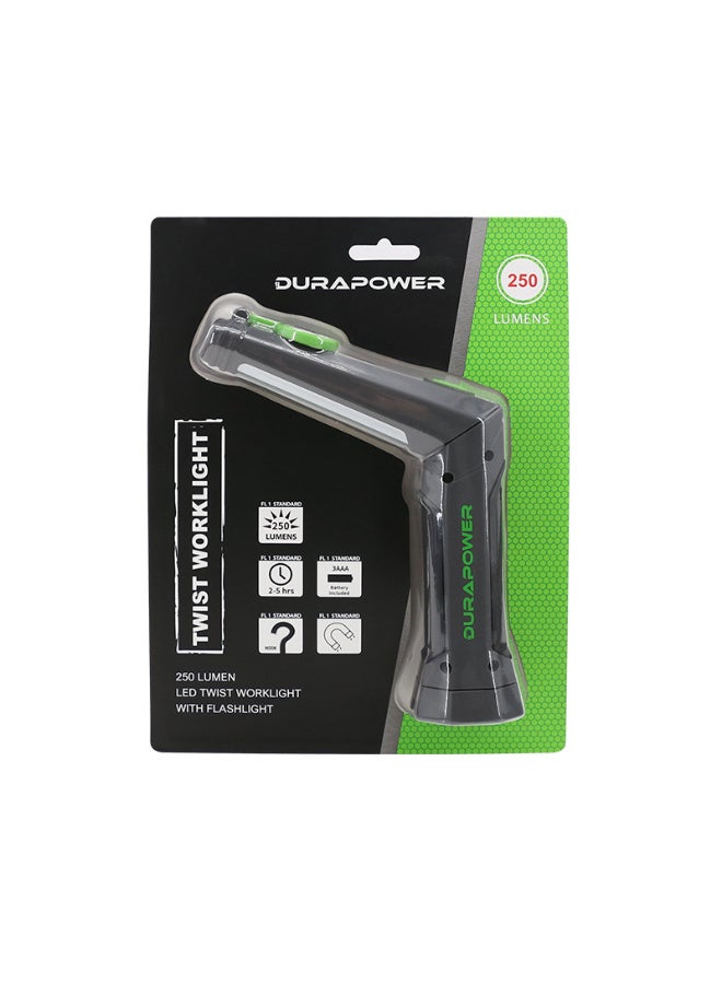 Durapower LED Automotive Repair Light Outdoor Emergency Car Repair Light, 300LM COB & 100LM Top LED, 1.5h/3h Runtime, 90° Adjustable, Rechargeable with Strong Magnet & Hook, 3.7V1500mAh, USB Charger - Image 5