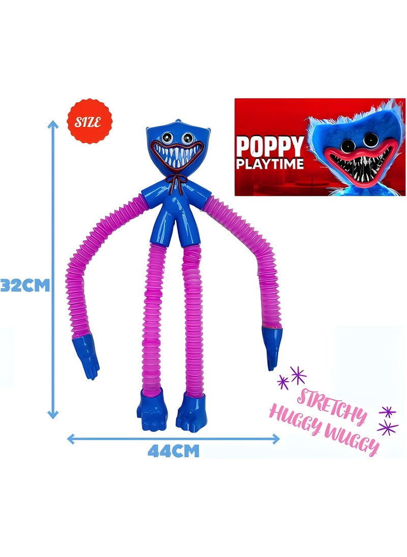 MAGIC VAULT - Pop Tube Huggys Wuggys Fidget Toy,Huggys Wuggys Expandable Animal,3PCS Pipe Sensory Tools For Stress And Anxiety Relief, Cool Stretchable Multi-Colour Stimming - Image 1