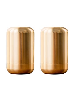 Excefore 2 pcs Tea Canister, Travel Portable Sugar Tea Storage Jar,  Food Storage Container, Airtight Empty Tins Kitchen Condiment Container,for Kitchen Sugar Coffee  - Image 1