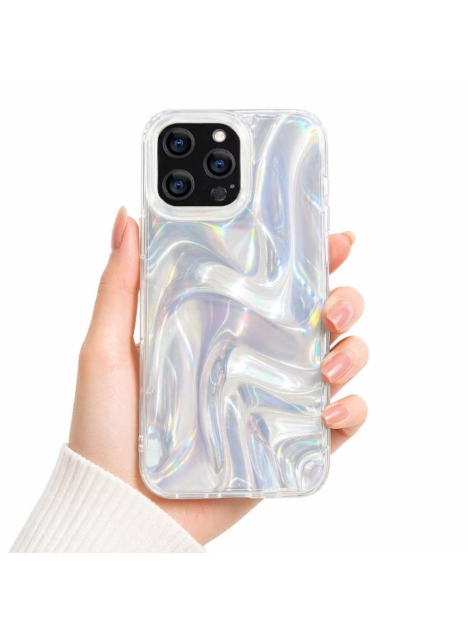 Ecosystem Luxury Case for iPhone 15 pro max Shockproof Protective Cover, Stylish Iridescent Design, Camera Protection, Lightweight Slim Case W6 - Image 1