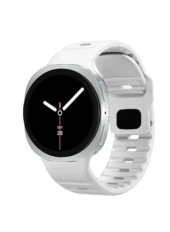 Black Replacement Strap For Samsung Galaxy Watch 8 And 8 Classic Sport Band - Image 3