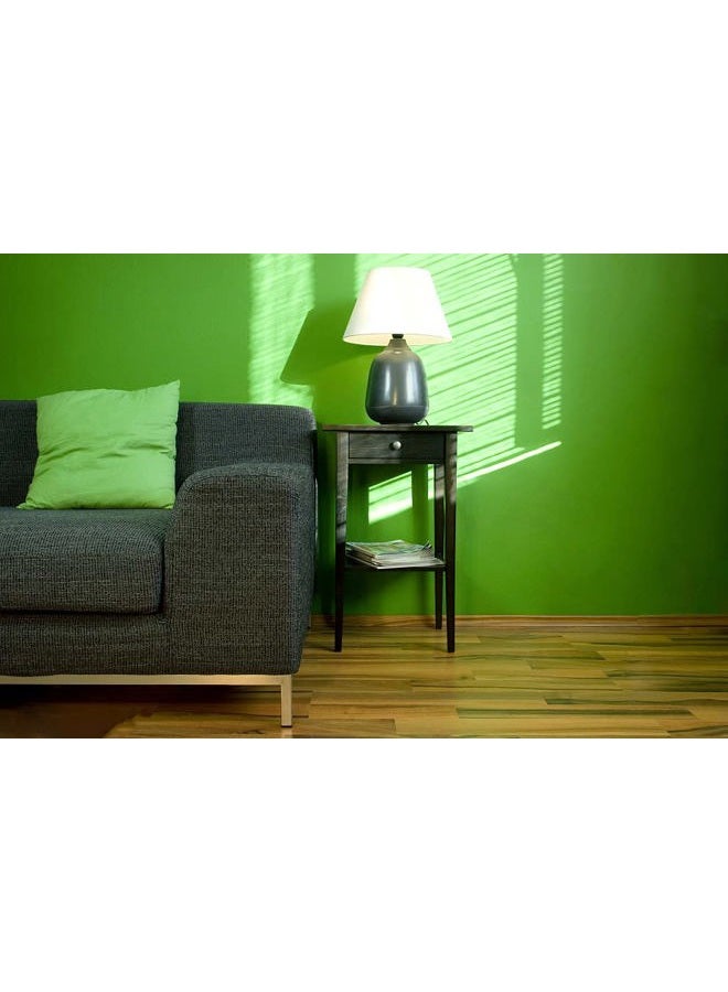 Ismoon 15.7''×118''Solid Green Wallpaper Peel and Stick Green Contact Paper Self-Adhesive Wallpaper Removable Waterproof Wallpaper for Natural Bedroom Dorm Shelf Liner Countertop Cabinet Wardrobe - Image 2