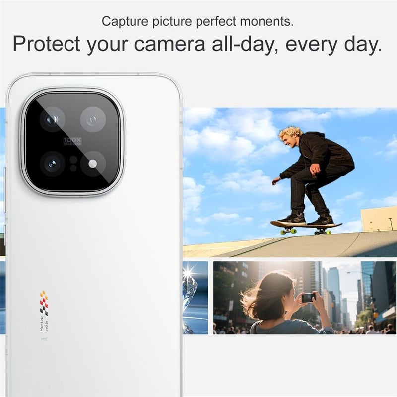 FabeKee For vivo iQOO 15 5G Full Coverage Camera Lens Protector Tempered Glass HD Clear Lens Film (Black Version) - Image 4