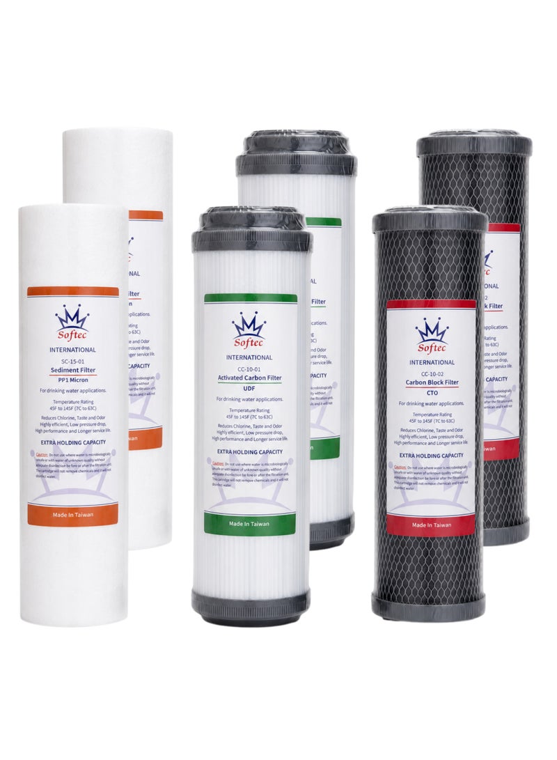 3 Stage water Filter, Whole House Water Filter,3-Stage water Filtration, 3 Stages Domestic Desalination Device Set for Essence Series Reverse Osmosis purified Water Filter System (2)
