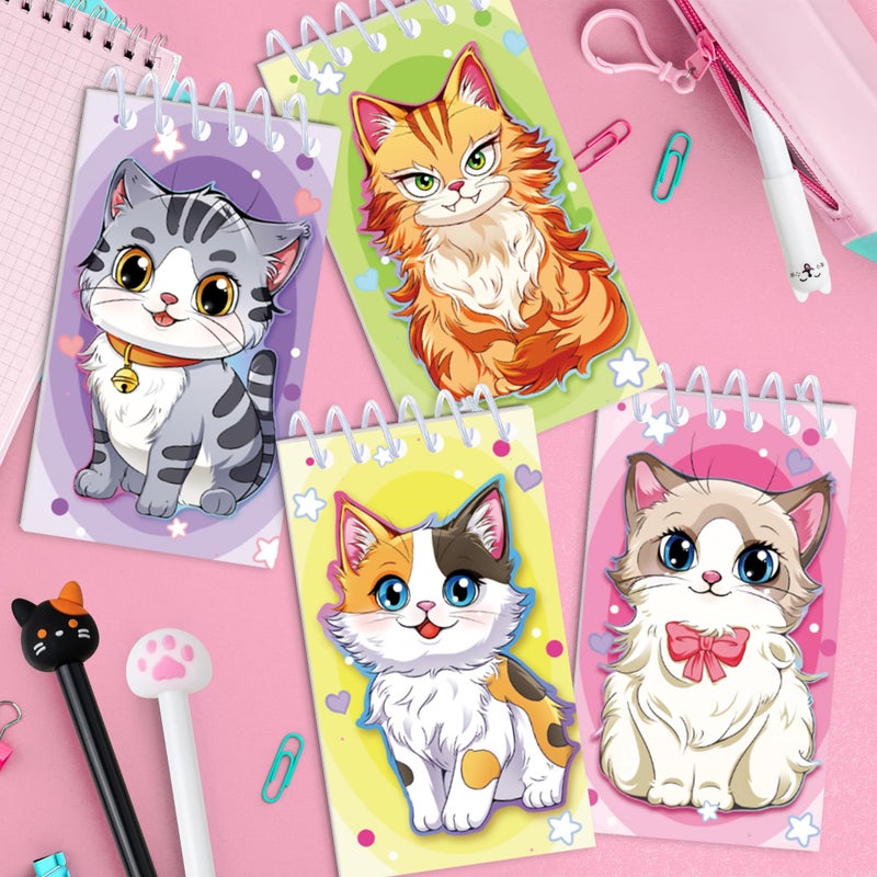 DMIGHT Cat Party Favors Cat Themed Party Supplies Goodie Bag Stuffers Fillers for PET Party Classroom School Reward Gift Prizes Goodie Bags Stuffers - Image 5