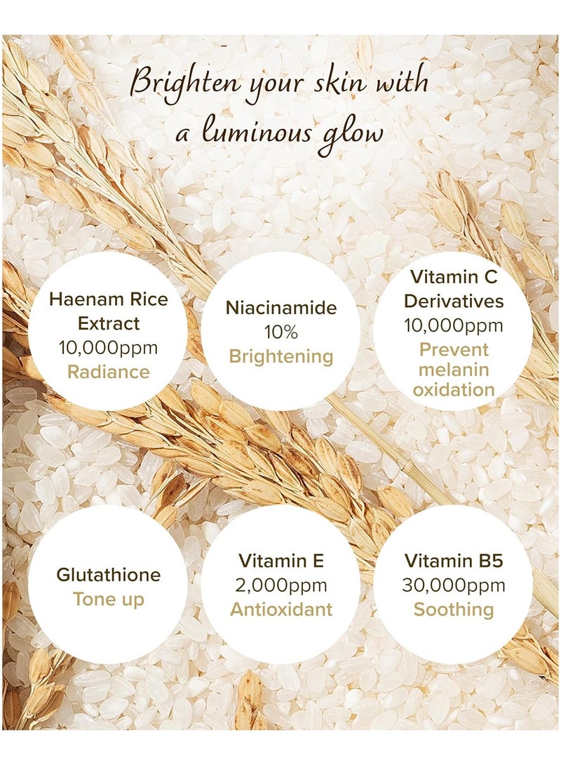 MARY & MAY Seoul Edition Rice niacin 10% Triple Vitamin Serum 80ml - Image 3