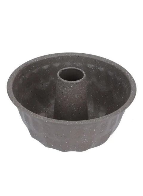 Backe Chef Round Cake Pan with Light Brown Granite Pillar 11.6 x 22 cm