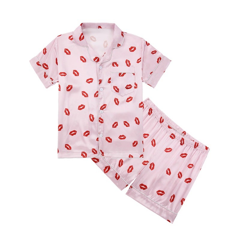 Children'S Printed Home Clothes, Light, Comfortable And Fashionable, Universal Suit Pajamas For Boys And Girls - Image 5