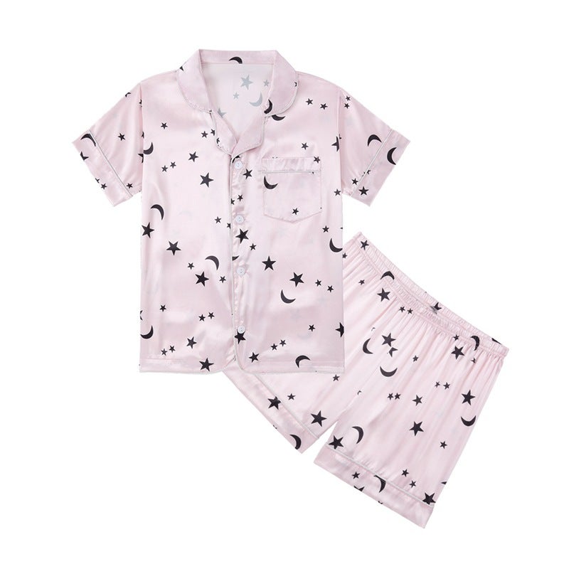 Children'S Printed Home Clothes, Light, Comfortable And Fashionable, Universal Suit Pajamas For Boys And Girls - Image 2