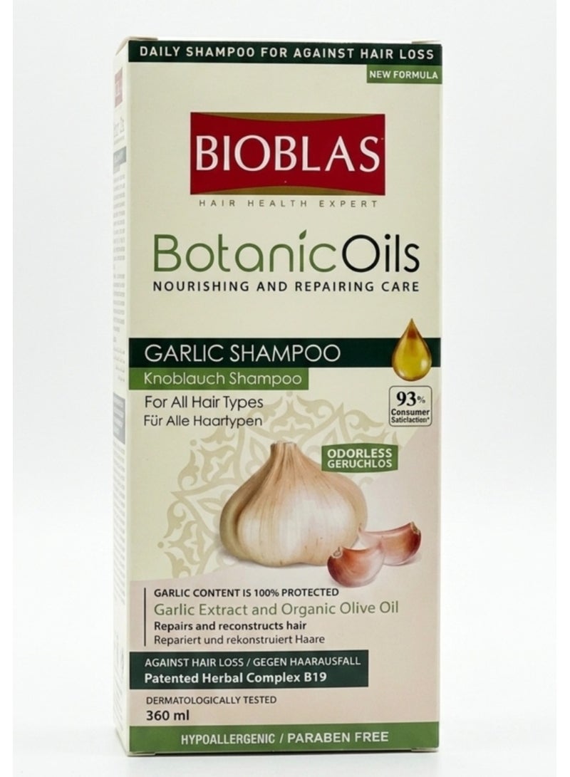 Botanic Oils Garlic Shampoo
