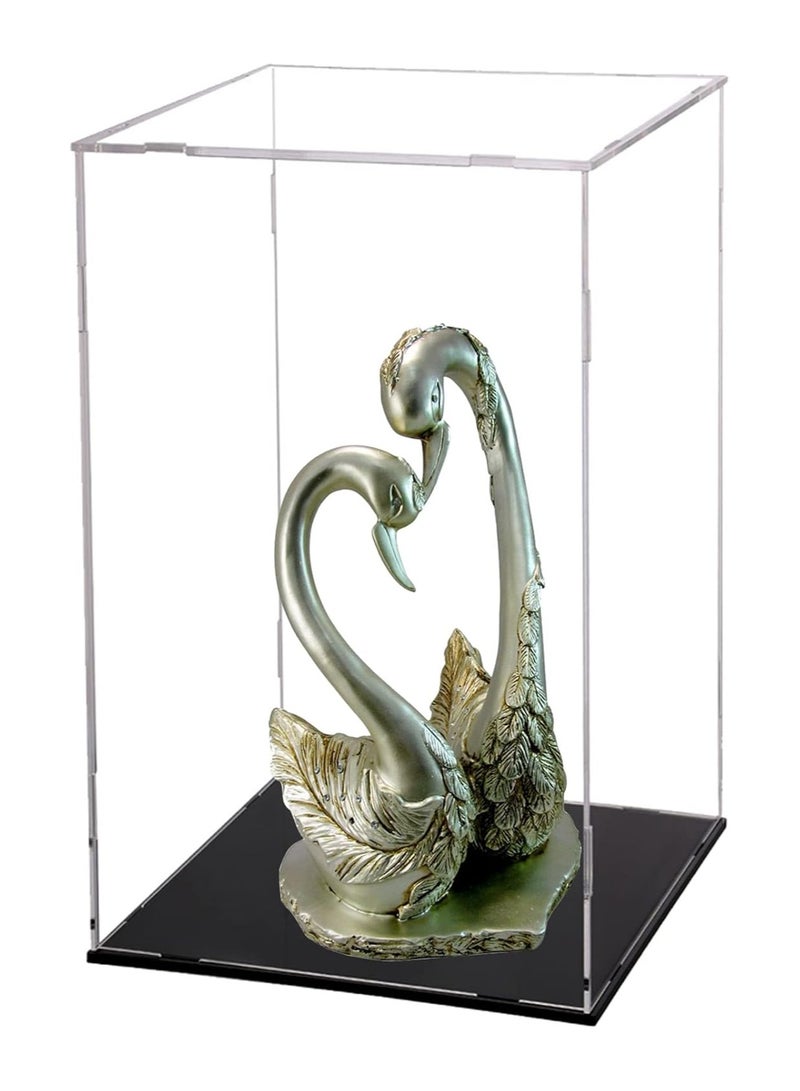 TPGP Display Case for Collectibles Assemble Clear Acrylic Box Alternative Glass Case for Display Action Figures Home Storage & Organizing Toys (5.5x5.5x9.5 inch; 14x14x24 cm) - Image 5