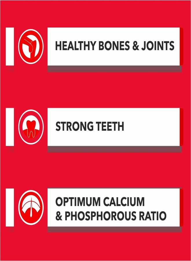 Drools Absolute Milk Bone Dog Treats 850g | Calcium Flavour | Dental Care | Strengthens Gums and Jaws | Enriched with Calcium and Phosphorus | Keeps The Dog's Teeth Healthy and Clean - Image 2