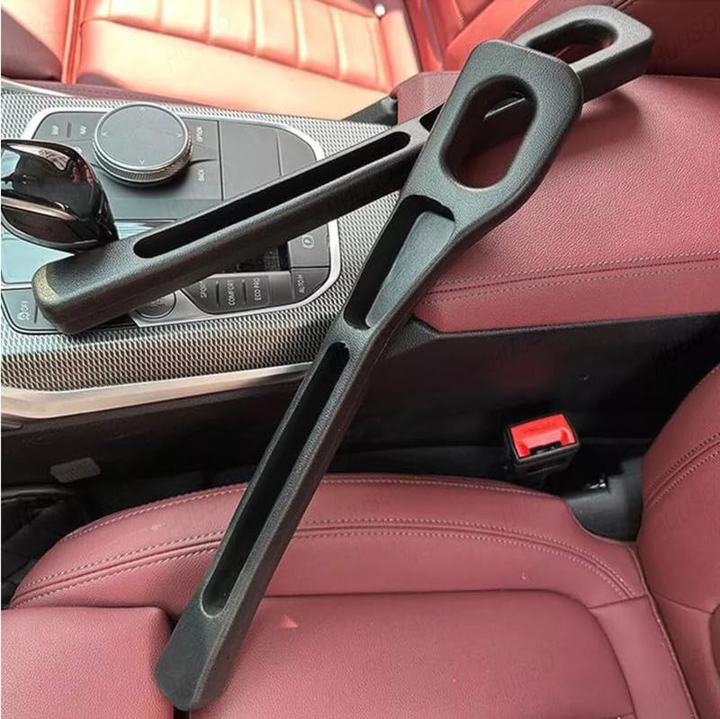 HUUSO 2 Pack Car Seat Side Gap Filler with Slot for Storing Phone, Cards & Coins, Side Gap Plug Strip to Prevent Dropping Items Compatible with MG Windsor EV - Image 4