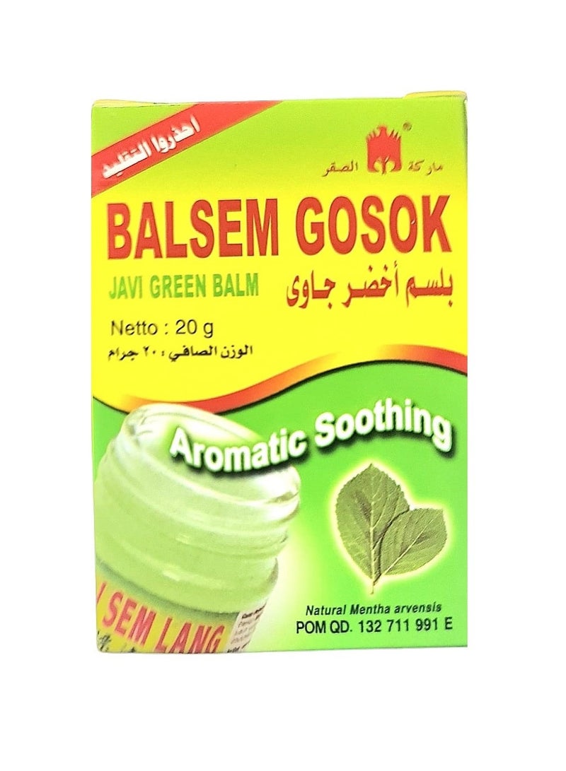 CAP LANG Balsem Gosok Javi Green Balm - 20g
