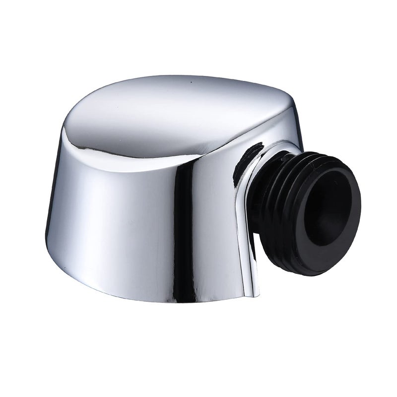 Tearel A725 Round Drop Ell Handheld Shower Wall Connector Replace For Moen Chrome - Image 1