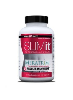 Slimit With Meratrim 800Mg Fast Weight Loss For Women And Men Nonthermogenic Fat Burner With Reservatrol Chromium And Black Pepper Zero Caffeine 56 Capsules From