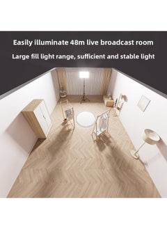 General Live Light Fill Light Photography Anchor Dedicated Photo Studio Led Food Light Soft Light Professional Photo-Specifications:11 Inch 【700W Professional Single Lamp】 2m Top Lamp Overhead Shooting  - Image 3