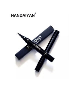 Handaiyan Double-End Winged Eyeliner Stamp Pen Dark Black  - Image 5