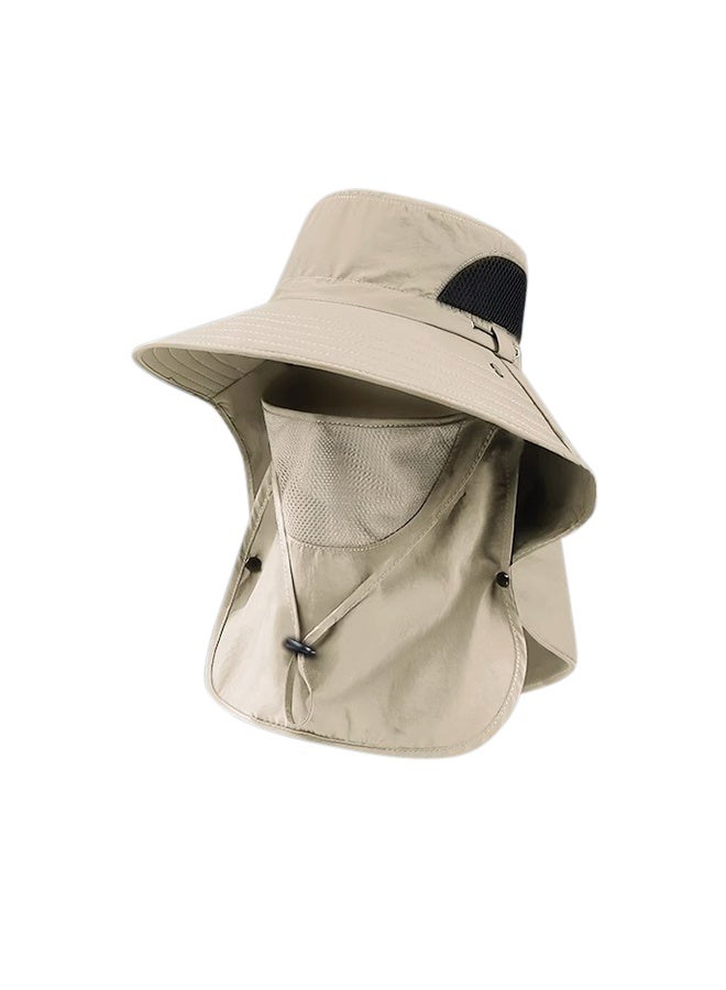 Outdoor sun-protective face mask and fisherman's hat - Image 1