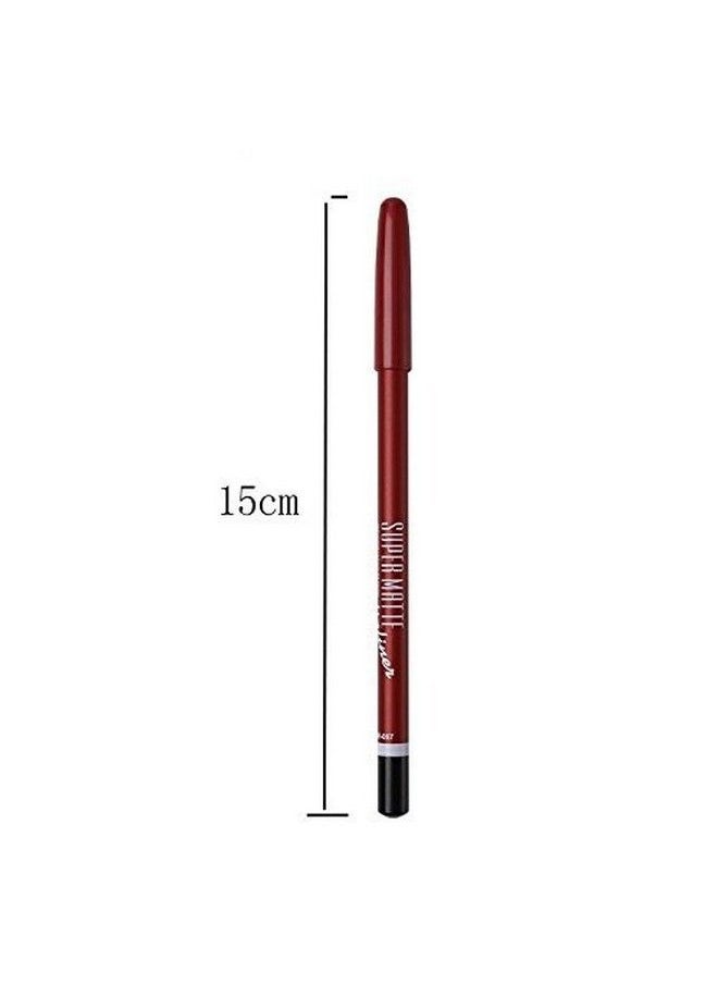 Me Now Matte Waterproof & Long Lasting Lip Liner Set Matte Finish Multicolor  - Image 3