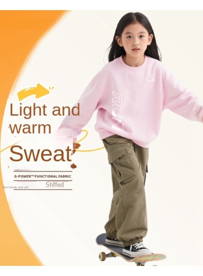 Noble bird Warm & Windproof】2025 Autumn Hoodie, Sporty Casual Long-sleeve Top For Boys And Girls, Skin-friendly Air Layer Fabric - Image 1