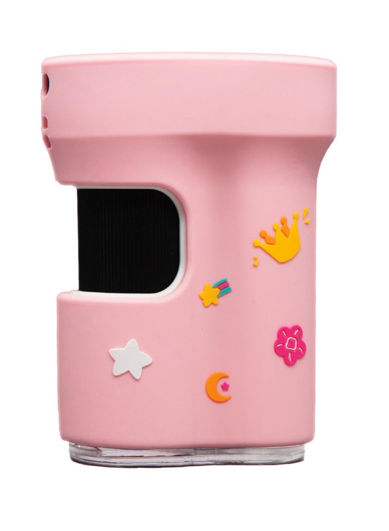 Excefore ميكروسكوب محمول للأطفال، ميكروسكوب مصغر محمول، كاميرا ميكروسكوب عالية الدقة بقوة 1000X قابلة للشحن للأطفال، شاشة LCD بحجم 2.4 بوصة، ميكروسكوبات مختبرية ستيريو محمولة، هدية علمية تعليمية محمولة - Image 1