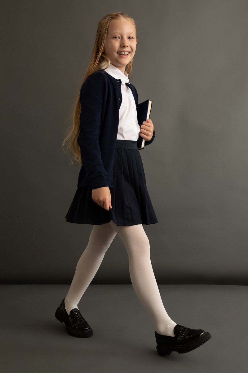 DeFacto Girl Regular Fit Crew Neck Cardigan - Image 4