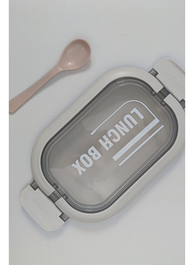 توشيونيكس صندوق غداء سعة 1.5 لتر - صندوق وجبات بينتو مع طبقتين قابلتين للتكديس، 6 أقسام، ملعقة ومقبض حمل - آمن للاستخدام في الفريزر وغسالة الأطباق والميكروويف، مانع للتسرب ومحكم الإغلاق مع قسمين، خالٍ من مادة BPA، خفيف الوزن، وعاء طعام متين للبالغين والأطفال - للمنزل والمكتب والمدرسة وحضانة الأطفال والسفر - 19×13×6 سم - Image 4